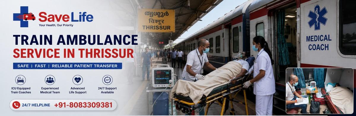 train ambulance services thrissur
