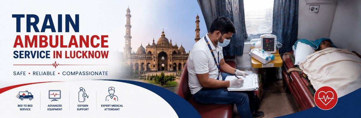 Train Ambulance Service in Lucknow